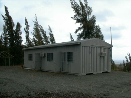 Army Field Office with Roof & A/C